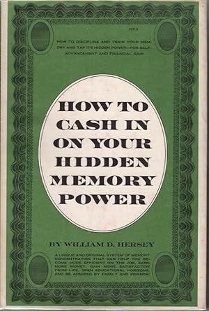 Seller image for How To Cash In On Your Hidden Memory Power for sale by Ye Old Bookworm