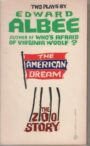 Image du vendeur pour American Dream / Zoo Story mis en vente par Ye Old Bookworm