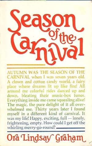 Bild des Verkufers fr Season Of The Carnival zum Verkauf von Ye Old Bookworm