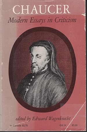 Image du vendeur pour Chaucer Modern Essays In Criticism mis en vente par Ye Old Bookworm