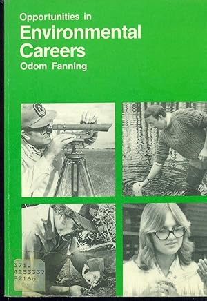 Image du vendeur pour Opportunities In Environmental Careers mis en vente par Ye Old Bookworm