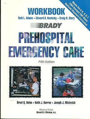 Image du vendeur pour Prehospital Emergency Care Workbook mis en vente par Ye Old Bookworm