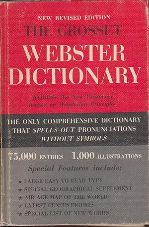 Image du vendeur pour The Grosset Webster Dictionary mis en vente par Ye Old Bookworm