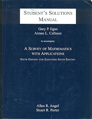 Seller image for A Survey Of Mathematics With Applications for sale by Ye Old Bookworm