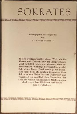 Seller image for Sokrates. Herausgeben und eingeleitet von Arthur Hbscher. for sale by Antiquariat Johann Forster