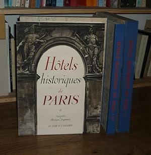 Imagen del vendedor de Htels historiques de Paris. Aquarelles de Monique Jorgensen. Prface de Jean-Louis VAUDOYER et Lo LARGUIER. Notices de Max Terrier, Paris, Le Livre de l'Estampe, 1945-1947. a la venta por Mesnard - Comptoir du Livre Ancien