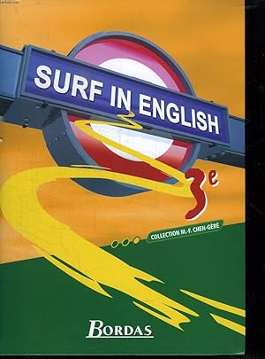Bild des Verkufers fr SURF IN ENGLISH 3 e. zum Verkauf von Le-Livre