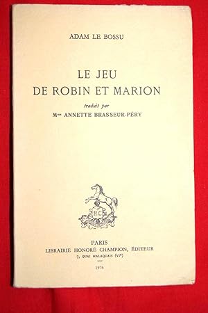Imagen del vendedor de LE JEU DE ROBIN ET MARION a la venta por Librairie RAIMOND