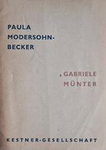 Moderson-Becker, Paula and Gabriele Munter