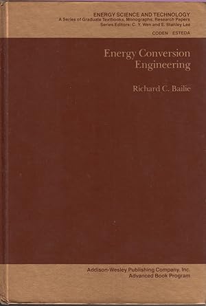 Seller image for Energy Conversion Engineering (Energy science and technology) for sale by Jonathan Grobe Books