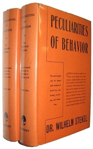 Peculiarities of Behavior Wandering Mania, Dipsomania, Cleptomania, Pyromania and Allied Imipulsi...