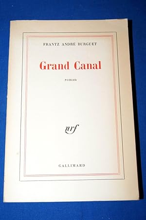 Seller image for GRAND CANAL for sale by Librairie RAIMOND