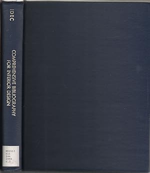 Image du vendeur pour IDEC Comprehensive Bibliography for Interior Design mis en vente par Jonathan Grobe Books