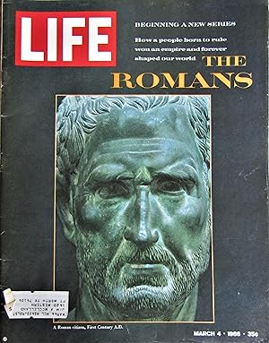 Image du vendeur pour Life Magazine March 4, 1966 -- Cover: The Romans mis en vente par Moneyblows Books & Music