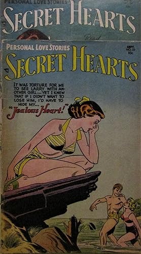 Seller image for Secret Hearts #23 -- September 1954 & #24 -- November 1954 for sale by Moneyblows Books & Music