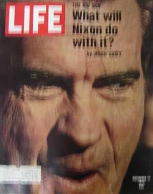 Life Magazine November 17, 1972 -- Cover: Richard M. Nixon