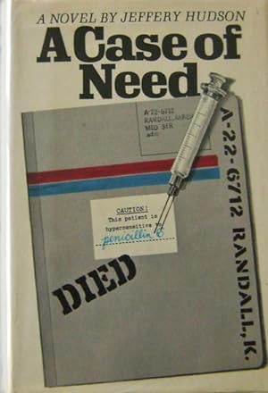 Imagen del vendedor de A Case Of Need (Edgar Award Winner) a la venta por Derringer Books, Member ABAA
