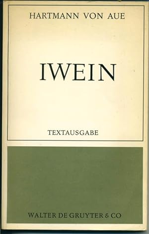 Bild des Verkufers fr Iwein - Textausgabe zum Verkauf von Antiquariat Hoffmann
