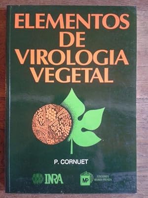 Bild des Verkufers fr ELEMENTOS DE VIROLOGA VEGETAL zum Verkauf von Librera Pramo