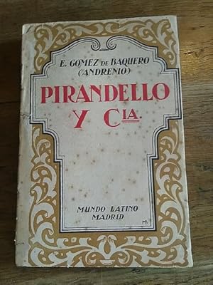 Imagen del vendedor de PIRANDELLO Y CIA. a la venta por Librera Pramo