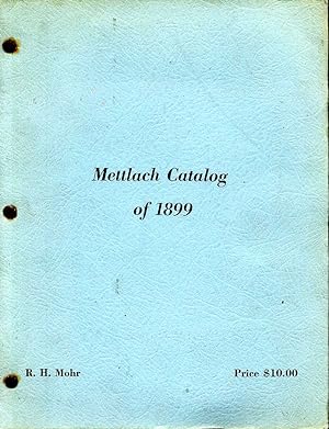 METTLACH CATLOGUE OF 1899