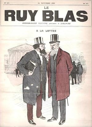 Le Ruy Blas : Hebdomadaire illustré n° 475 - 14 novembre 1915 : A La Lettre