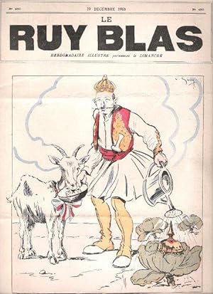 Le Ruy Blas : Hebdomadaire illustré n° 480 - 19 Décembre 1915 :
