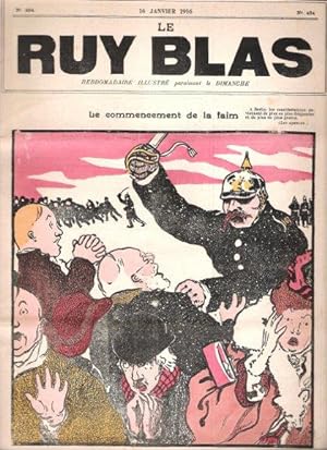 Le Ruy Blas : Hebdomadaire illustré n° 484 - 16 Janvier 1916 : Le Commencement de La Faim