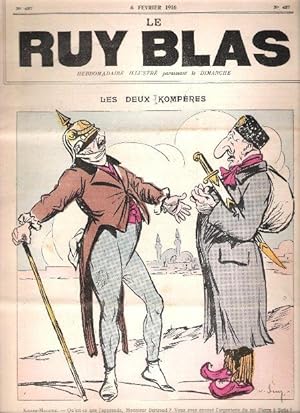 Le Ruy Blas : Hebdomadaire illustré n° 487 - 6 Février 1916 : Les Deux Kompères