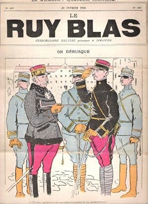 Le Ruy Blas : Hebdomadaire illustré n° 489 - 20 Février 1916 : On Débusque