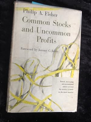 Image du vendeur pour Common Stocks and Uncommon Profits mis en vente par Ocean Tango Books