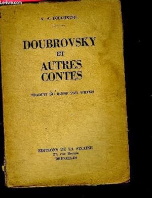 Seller image for Doubrovsky et autres contes for sale by Le-Livre