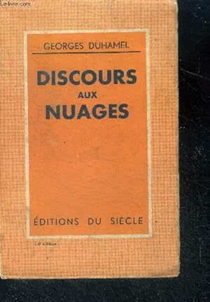 Seller image for Discours aux nuages - 14e edition for sale by Le-Livre