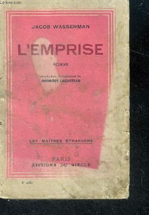 Image du vendeur pour L'Emprise ( Laudin und die Seinen ) - roman - les maitres etrangers mis en vente par Le-Livre