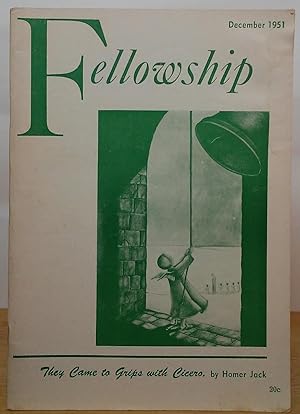 Imagen del vendedor de Fellowship: the journal of the fellowship of reconciliation (December, 1951, Vol. XVII - No. 11) a la venta por Stephen Peterson, Bookseller