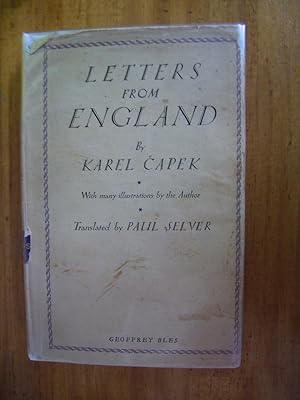 Seller image for LETTERS FROM ENGLAND for sale by Uncle Peter's Books