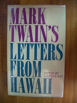 Immagine del venditore per MARK TWAIN'S LETTERS FROM HAWAII venduto da Uncle Peter's Books