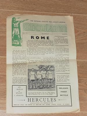 Cuchulainn the National Athletes and Cyclists Journal September 1955