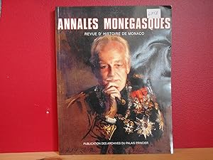 Image du vendeur pour ANNALES MONEGASQUES no 23 revue D'histoire De Monaco mis en vente par La Bouquinerie  Dd