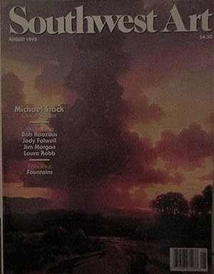 Seller image for Southwest Art, August 1992 for sale by Moneyblows Books & Music