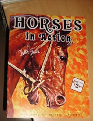 HORSES IN ACTION (Dibujar y pintar caballos en movimiento ) (Libro en inglés