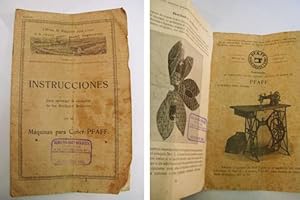 INSTRUCCIONES PARA APRENDER LA EJECUCIÓN DE LOS BORDADOS ARTÍSTICOS CON LAS MÁQUINAS PARA COSER P...