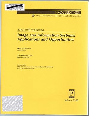 Image and Information Systems: Applications and Opportunities - Volume 2368, Proceedings of SPIE ...