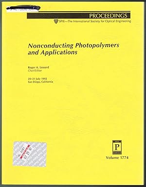 Nonconducting Photopolymers and Applications - Volume 1774, Proceedings of SPIE, 20-21 July 1992,...