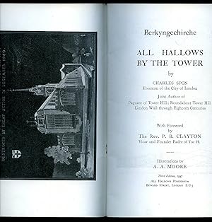 Imagen del vendedor de Berkyngechirche All Hallows by the Tower a la venta por Little Stour Books PBFA Member