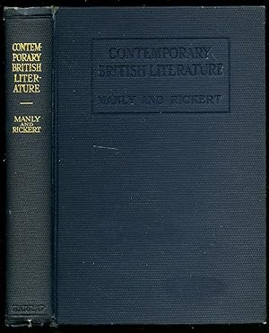 Seller image for Contemporary British Literature: Outlines for Study, Indexes, Bibliographies [Revised and Enlarged Edition] for sale by Little Stour Books PBFA Member
