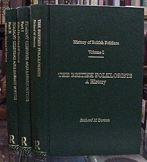 Image du vendeur pour History of British Folklore (Routledge Library Editions) [3 Volume Set] Includes The British Folklorists; Peasant Customs and Savage Myths Parts I & II mis en vente par Book Gallery // Mike Riley