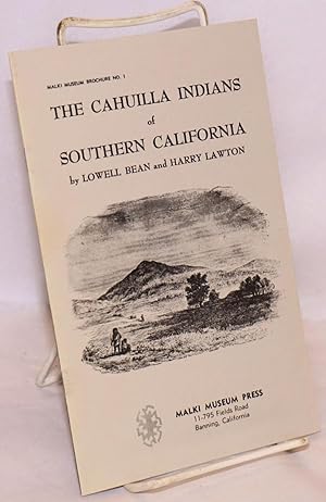 Image du vendeur pour The Cahuilla Indians of Southern California mis en vente par Bolerium Books Inc.