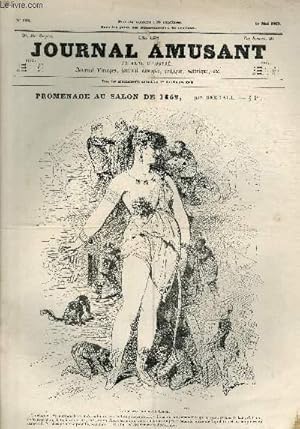 Bild des Verkufers fr Le Journal amusant N698, Promenade au Salon de 1869. zum Verkauf von Le-Livre