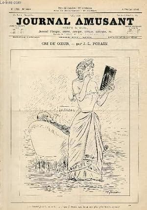 Seller image for Le Journal amusant N1745, Cri du coeur. for sale by Le-Livre